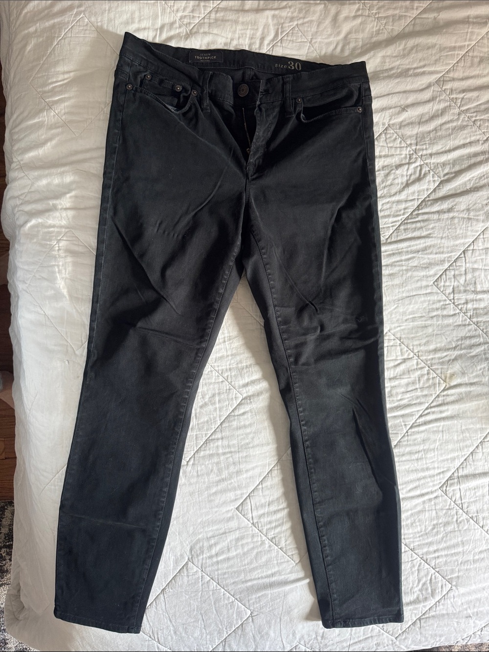 J. Crew Women's Black Skinny Jeans